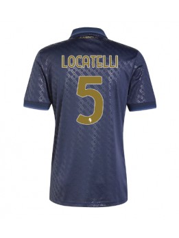 Juventus Manuel Locatelli #5 Ausweichtrikot 2024-25 Kurzarm